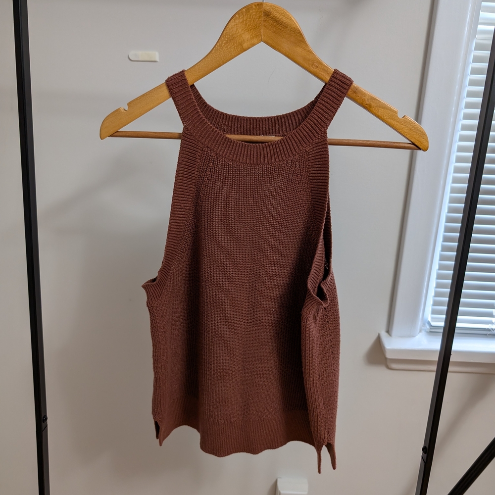 Gentle Fawn Rust Knit Top